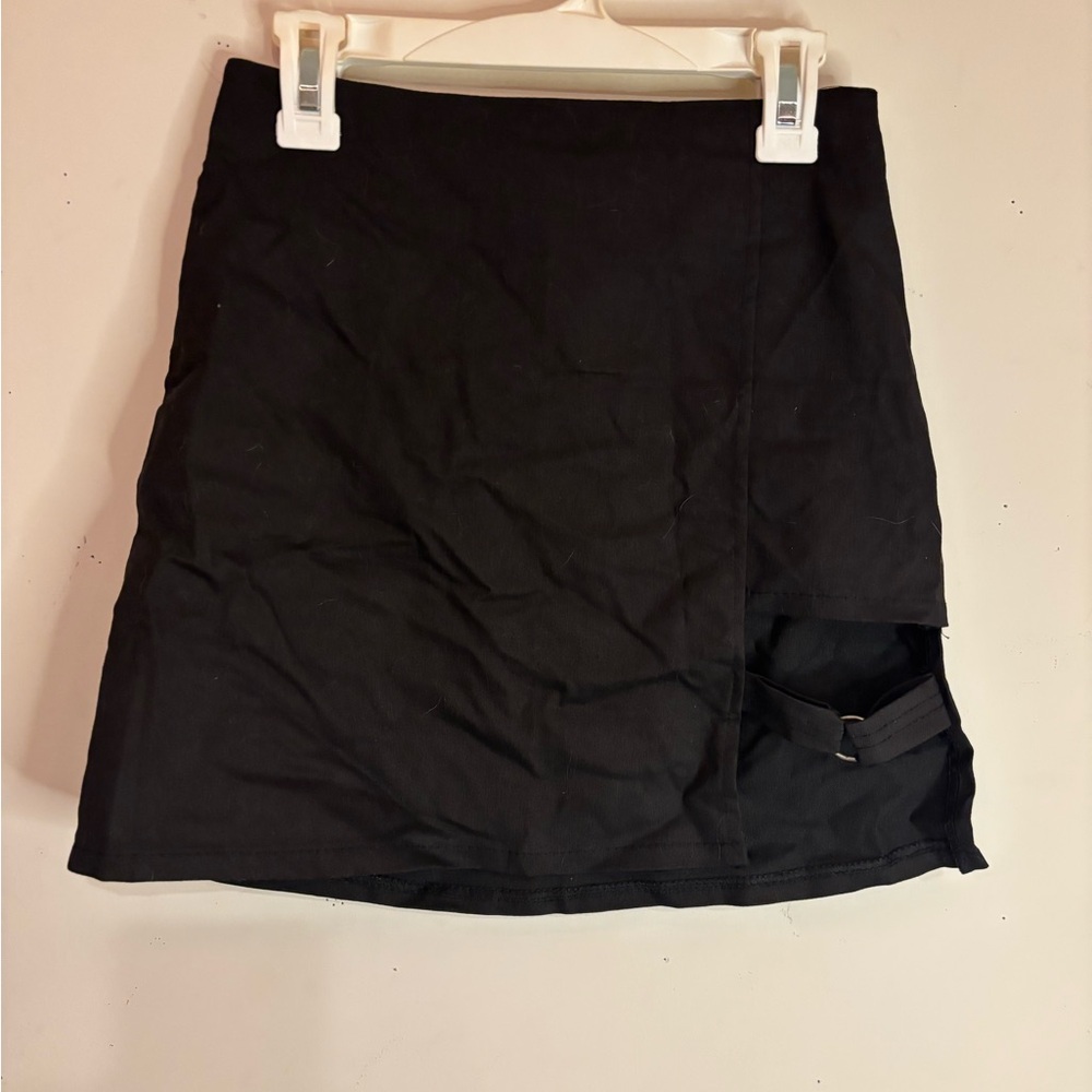 Black Pencil Mini Skirt for Cocktail